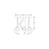 Lampa sufitowa Zuma Line 2023573-BK BALBO LAMPA SUFITOWA CZARNA/BLACK