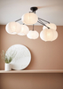 Lampa wisząca Markslöjd GALAXY 108216 biały/czarny