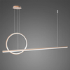 Lampa wisząca Linea No.2 40cm 3k miedziana Dali
