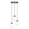Lampa wisząca CAMINA Kaja K-4746 biały/czarny