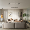 Sollux Lighting Plafon NERO 2 czarny/złoty SL.1070