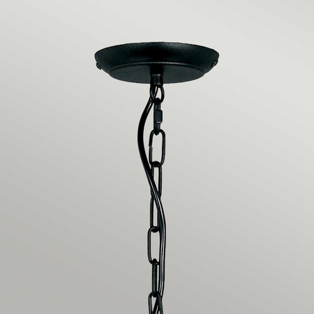 Żyrandol Elstead Lighting Artisan czarny ART5-BLACK
