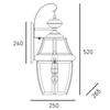 Cosmo Light Kinkiet WHITLEY W02071AU