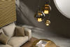 Lampa wisząca Fabbian D57A5141 Beluga Royal Ø20 Bronzo-LED