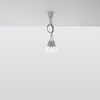 Sollux Lighting Lampa wisząca DIEGO 3 szara SL.0576