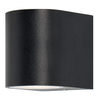 Kinkiet Zuma Line SJ20210-1W HARMONIA LAMPA ZEWNĘTRZNA KINKIET CZARNY/BLACK