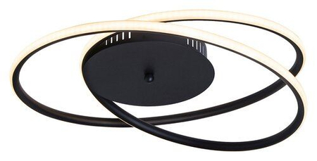Lampa sufitowa Rabalux Meridia 3256 czarny matowy