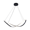 Lampa wisząca ERDA Zuma Line 19600P-BK czarny