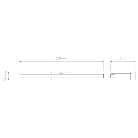 Kinkiet Astro Kashima 620 LED 1174004 Polerowany Chrom