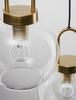 Lampa wisząca Luces Exclusivas BANES złoty LE42655
