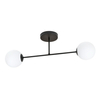 Lampa sufitowa ROMA 2 Emibig 1232/2 biały/czarny