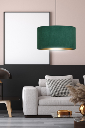 Lampa wisząca HILDE 1 BL GREEN Emibig 1051/1 zielony