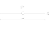 Kinkiet PIN LED M Nowodvorski 8128 czarny