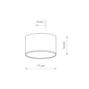 Kinkiet zewnętrzny Nowodvorski 8182 Ellipses LED black