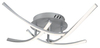 Lampa sufitowa Rabalux Tatjana 3145 srebrny