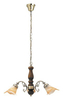 Żyrandol Rabalux Rustic 3 7093 brąz
