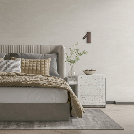 Kinkiet Italux Cali WL-21017-CFF Kawowy