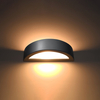 Sollux Lighting Kinkiet ceramiczny ATENA szary SL.0873