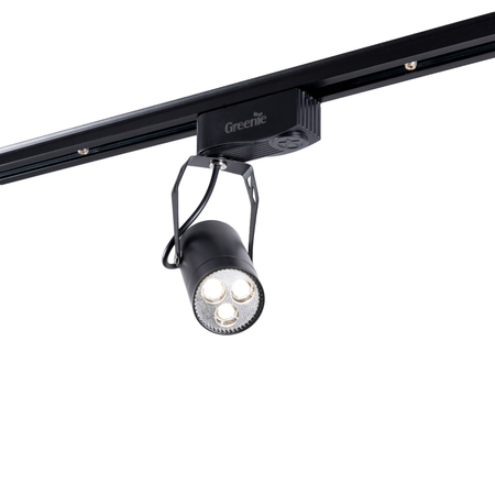 Reflektor Szynowy LED Greenie Track Light 3x1 PowerLED 4W czarny NW