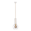 Lampa wisząca ARVI WHITE Kaja K-4525 biały/złoty
