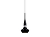 Lampa wisząca TASOS 1 BLACK Azzardo AZ0719 black