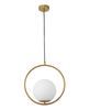Lampa wisząca Luces Exclusivas RENGO LE41770 mosiądz