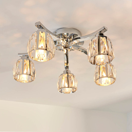 Lampa sufitowa Endon Lighting Ria 96454 chrom