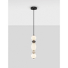 Lampa wisząca Luces Exclusivas MONRETA LE45232 szary i odcienie szarości