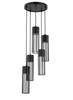 Sigma 33459 FOBIA 5 lampa wisząca koło czarny