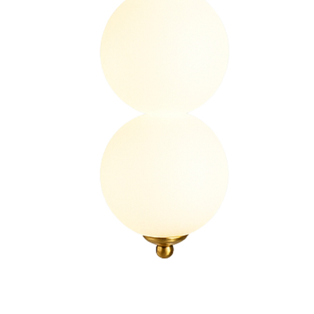 Lampa wisząca Abigali Pontti5 15W złoty/mleczne kule