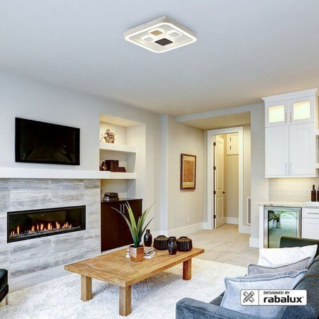 Lampa sufitowa Rabalux Hollis 6475 biały