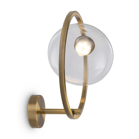 Kinkiet Lunare Maytoni MOD327WL-L5BS3K1 brass