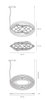 Lampa wisząca Artemide 1623010A Copernico LED