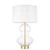 Lampa stołowa Endon Lighting Kelda Shaped 99110 mosiądz