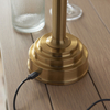 Lampa stołowa Endon Lighting Upton Rechargeable 110461 mosiądz