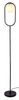 Lampa podłogowa Rabalux Ghita 74029 czarny