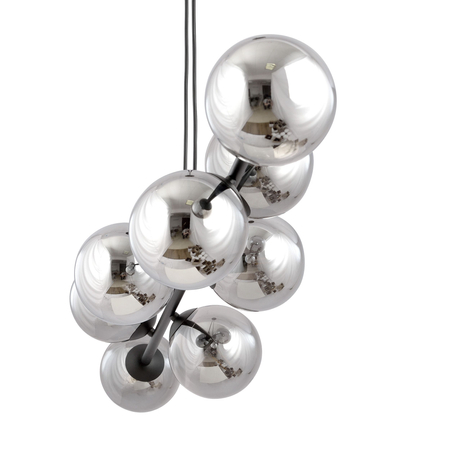 Lampa wisząca ROSSI 8 BL GRAFIT Emibig 875/8 czarny