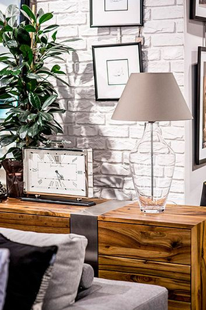 Lampa stojąca 4concepts VALENCIA Czarna
