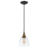 Lampa wisząca Elstead Lighting Matrimonio drewniany DL-MATRIMONIO1MP