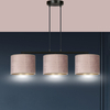 Lampa wisząca HILDE 3 BL ROSE Emibig 1053/3 różowy