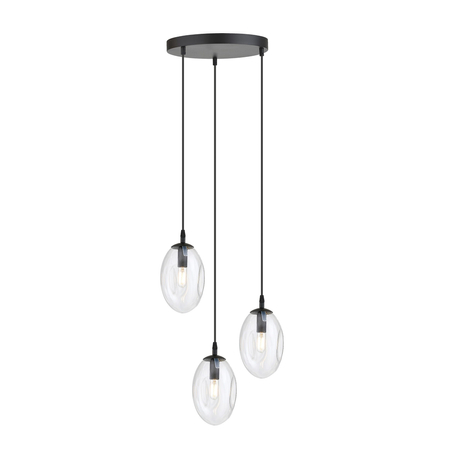 Lampa wisząca ASTRAL 3 Emibig 1265/3PREM czarny