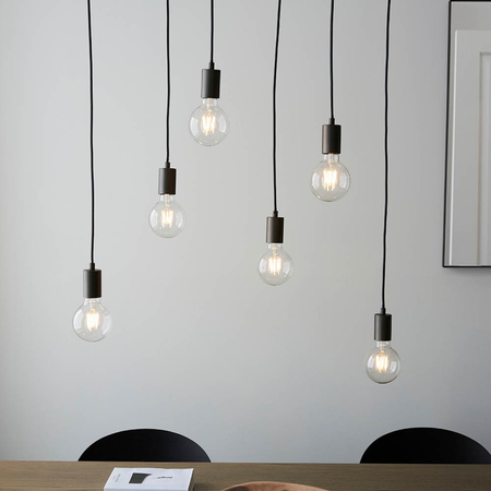 Lampa wisząca Endon Lighting Stellan 101684 drewniany