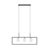 Lampa wisząca Zuma Line MD3115-3-3BT PIRO LAMPA WISZĄCA CZARNA/BLACK