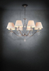 Żyrandol Maytoni MOD334-PL-08-N Talia - Nikiel