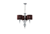 Lampa wisząca IMPRESS 3 Azzardo AZ2900 brązowy