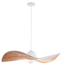Sigma 32337 Kapello L biały/miedź ø 76cm lampa wisząca