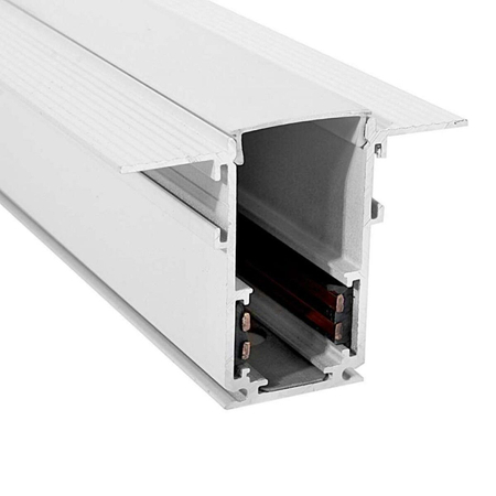 Szynoprzewód ALFA TRACK MAGNETIC52 2m GIPS1 + 2x END CAP WH Azzardo AZ5453 biały