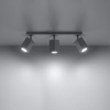 Sollux Lighting Plafon MERIDA 3 czarny SL.0101
