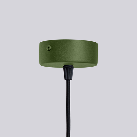 Sollux Lighting Żyrandol HALO 6 zielony oliwkowy SL.1832