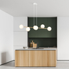 Lampa wisząca GRAVITY 6 Emibig 1242/6 biały/złoty